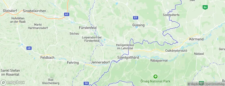 Eltendorf, Austria Map