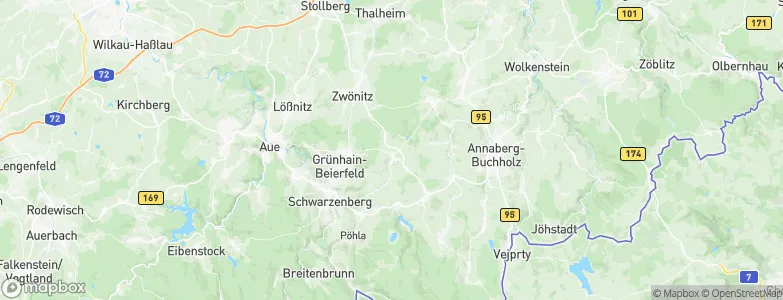 Elterlein, Germany Map