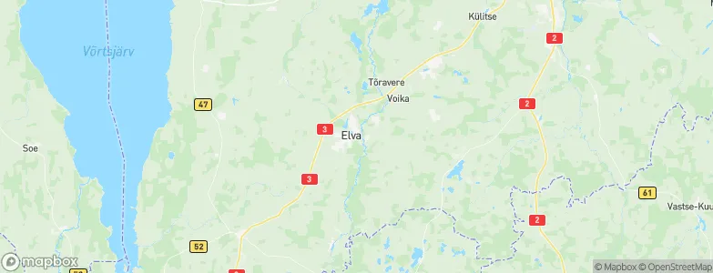 Elva, Estonia Map
