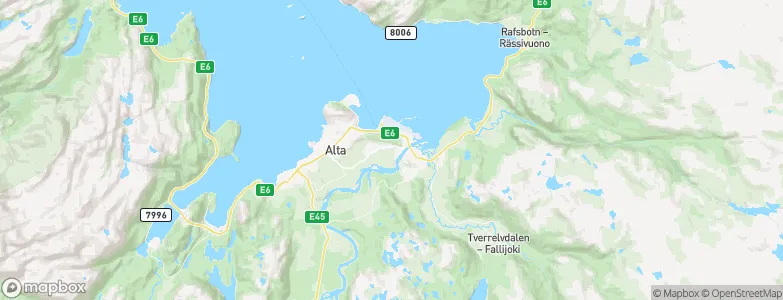 Elvebakken, Norway Map