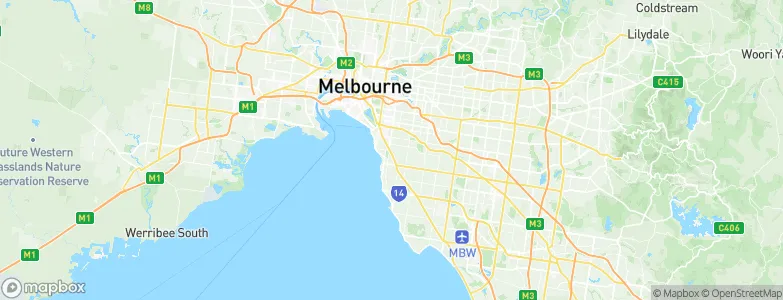 Elwood East, Australia Map