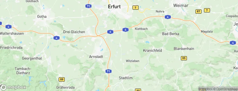 Elxleben, Germany Map