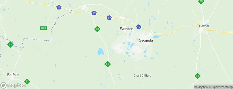 eMbalenhle, South Africa Map