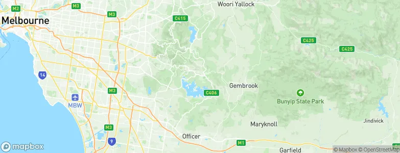 Emerald, Australia Map