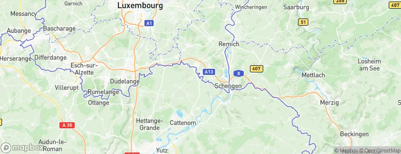 Emerange, Luxembourg Map