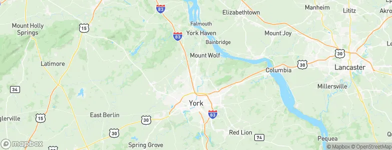 Emigsville, United States Map