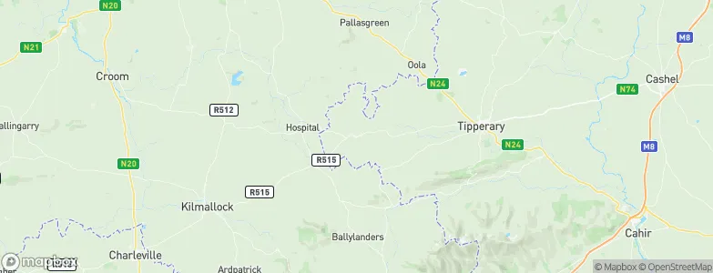 Emly, Ireland Map
