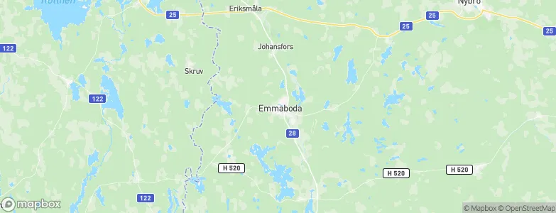 Emmaboda, Sweden Map