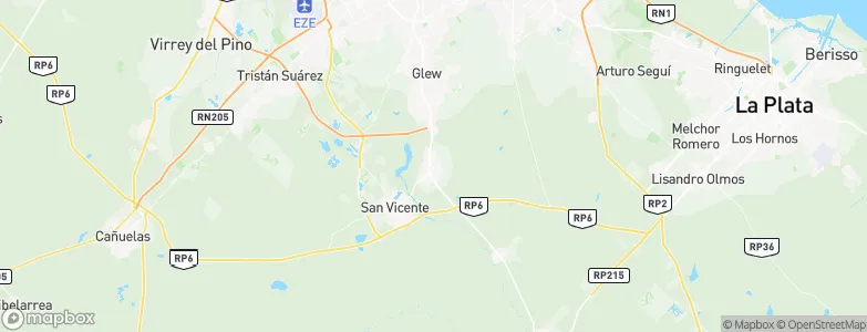 Empalme San Vicente, Argentina Map