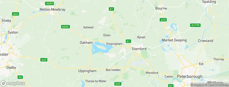 Empingham, United Kingdom Map