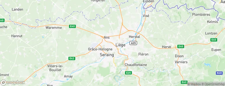 En Sterre, Belgium Map
