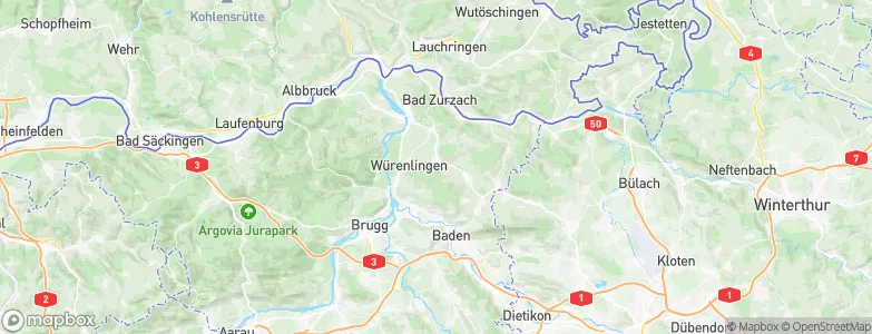 Endingen, Switzerland Map