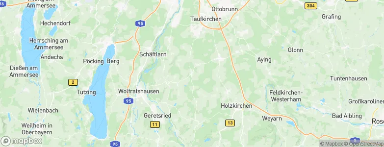Endlhausen, Germany Map