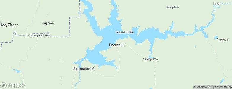 Energetik, Russia Map
