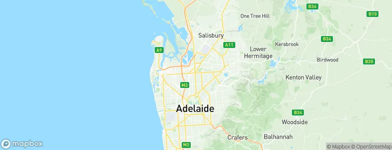 Enfield, Australia Map