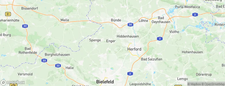 Enger, Germany Map