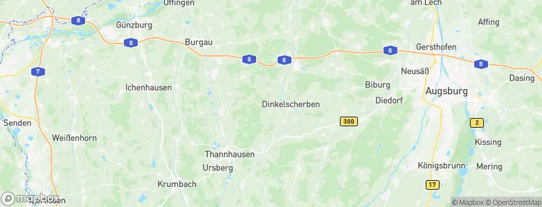 Engertshofen, Germany Map