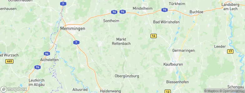 Engetried, Germany Map