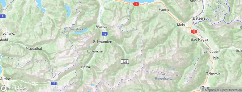 Engi, Switzerland Map