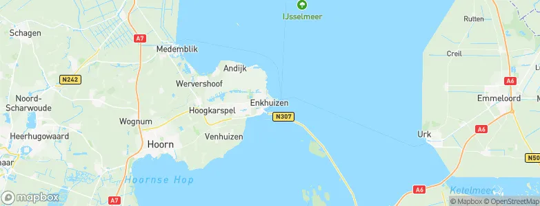 Enkhuizen, Netherlands Map