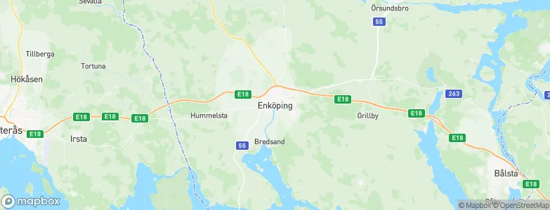 Enköping, Sweden Map