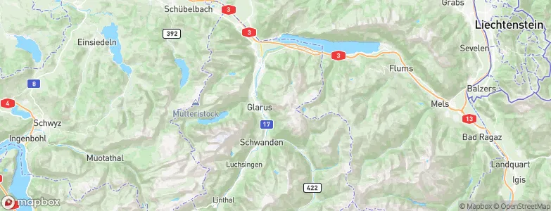 Ennenda, Switzerland Map
