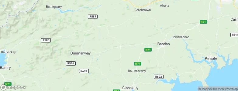 Enniskean, Ireland Map