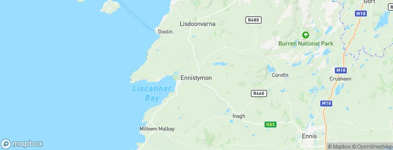 Ennistimon, Ireland Map