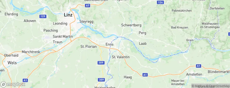 Ennsdorf, Austria Map