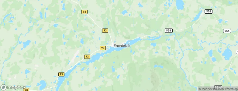 Enontekiö, Finland Map