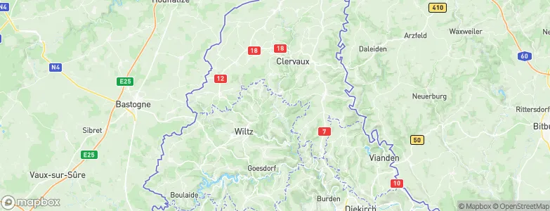 Enscherange, Luxembourg Map