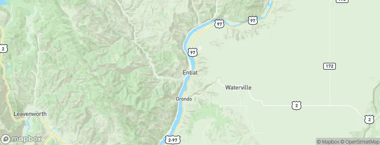 Entiat, United States Map