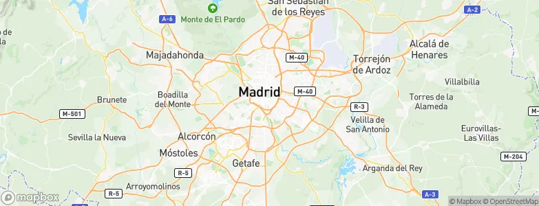Entrevías, Spain Map