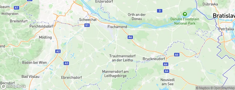 Enzersdorf an der Fischa, Austria Map