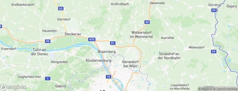 Enzersfeld, Austria Map