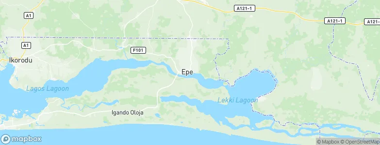 Epe, Nigeria Map