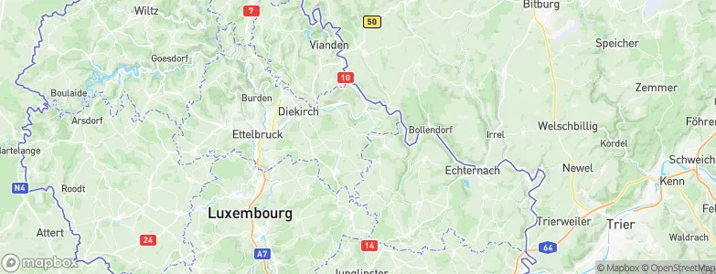 Eppeldorf, Luxembourg Map