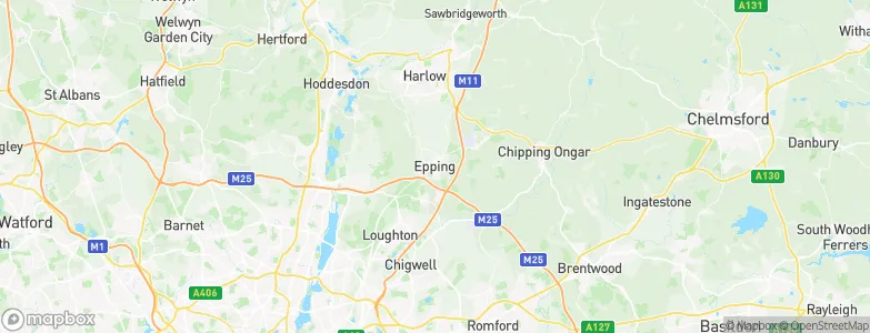 Epping, United Kingdom Map
