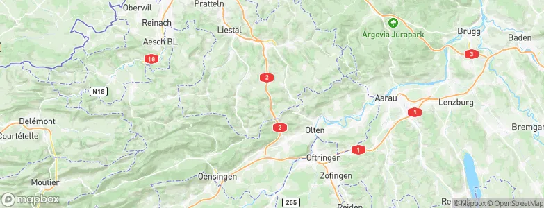 Eptingen, Switzerland Map