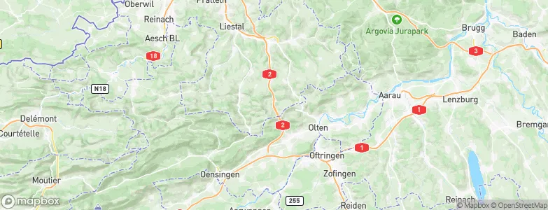 Eptingen, Switzerland Map