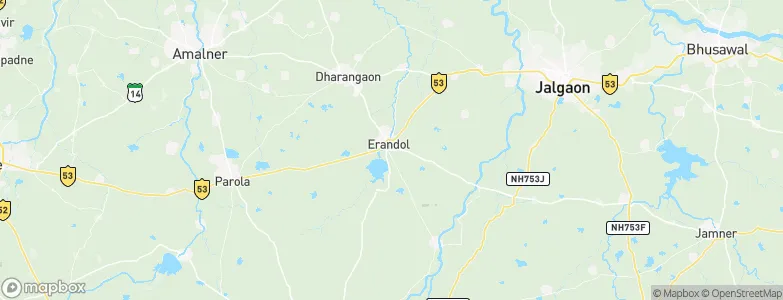 Erandol, India Map