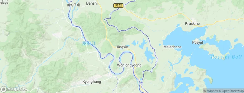 Erdaopaozi, China Map