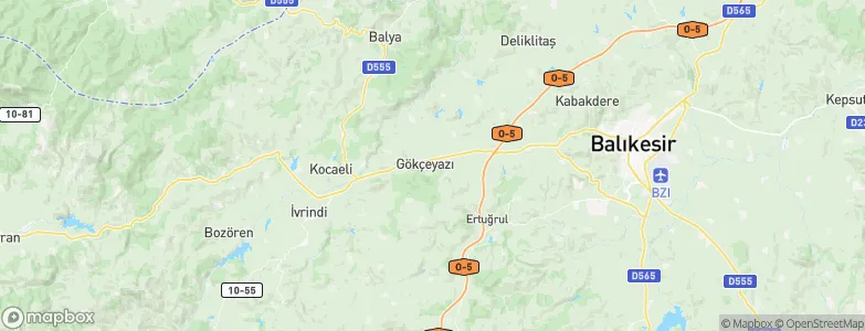 Ergama, Turkey Map