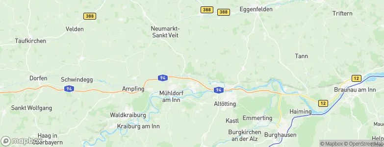 Erharting, Germany Map