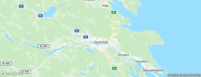 Erikslid, Sweden Map
