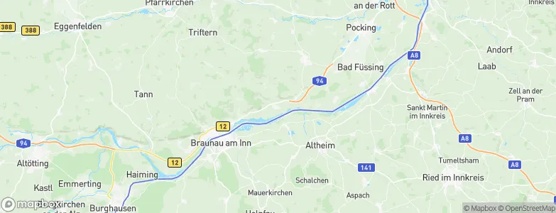 Ering, Germany Map