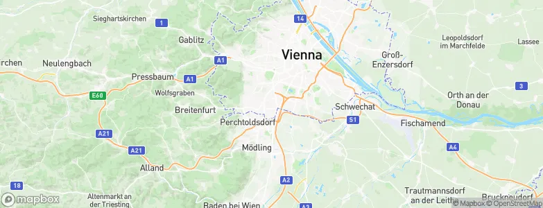 Erlaa, Austria Map