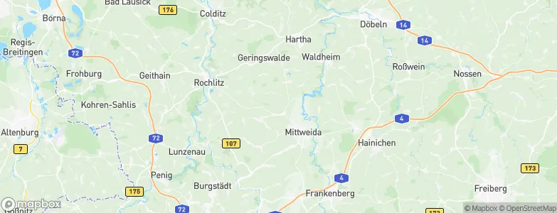 Erlau, Germany Map