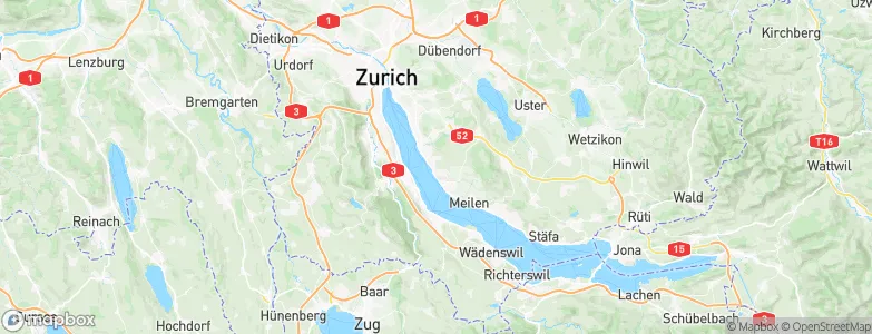 Erlenbach / links des Dorfbachs oberhalb Bahnlinie, Switzerland Map