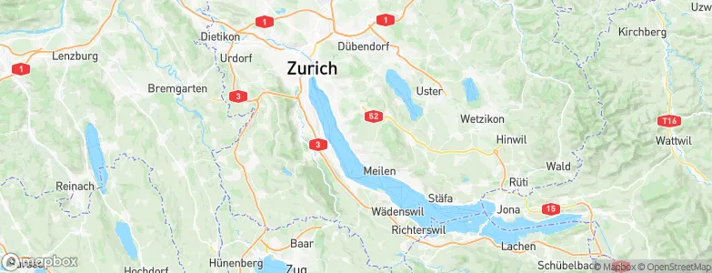 Erlenbach (ZH), Switzerland Map